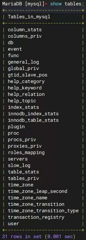 Linux系统部署MySQL(mariadb)并进行简单的操作步骤