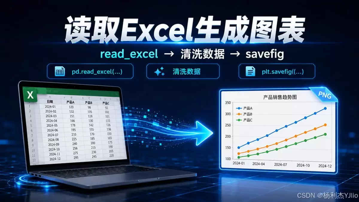 Python实现Excel数据自动生成图表的实现代码