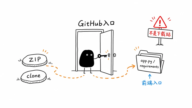 小黑打开 JayChanHoi/ppt-agentic-generator-app 的 GitHub ZIP 和 clone 下载入口