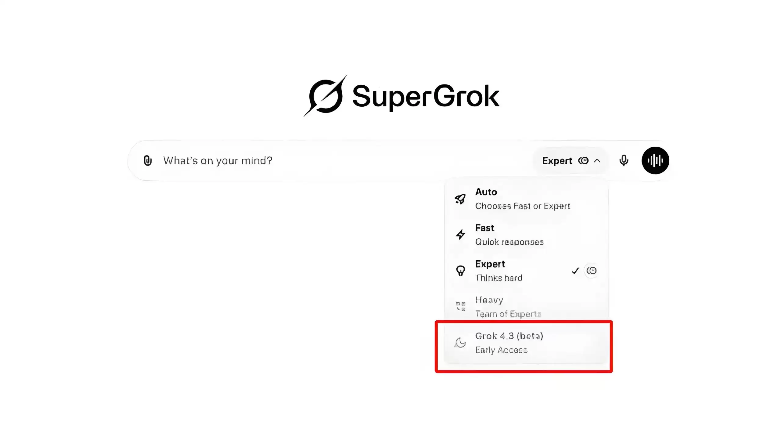 Grok 4.3 – xAI推出的强制推理多模态Agent旗舰大语言模型