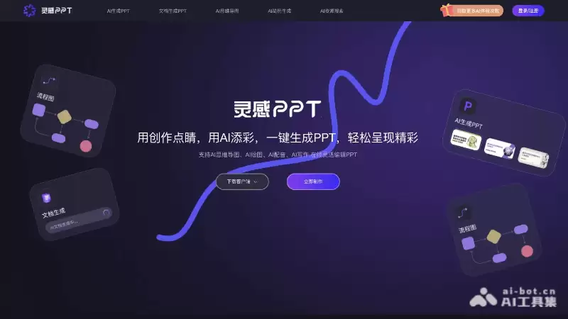 AI灵感PPT-免费高效的AIPPT生成工具