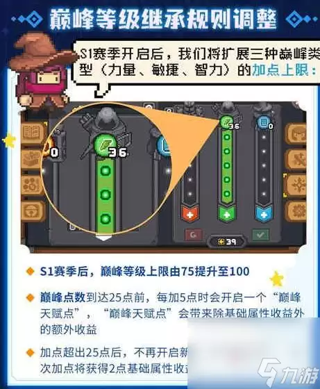 《元气骑士前传》s1赛季巅峰等级继承方法