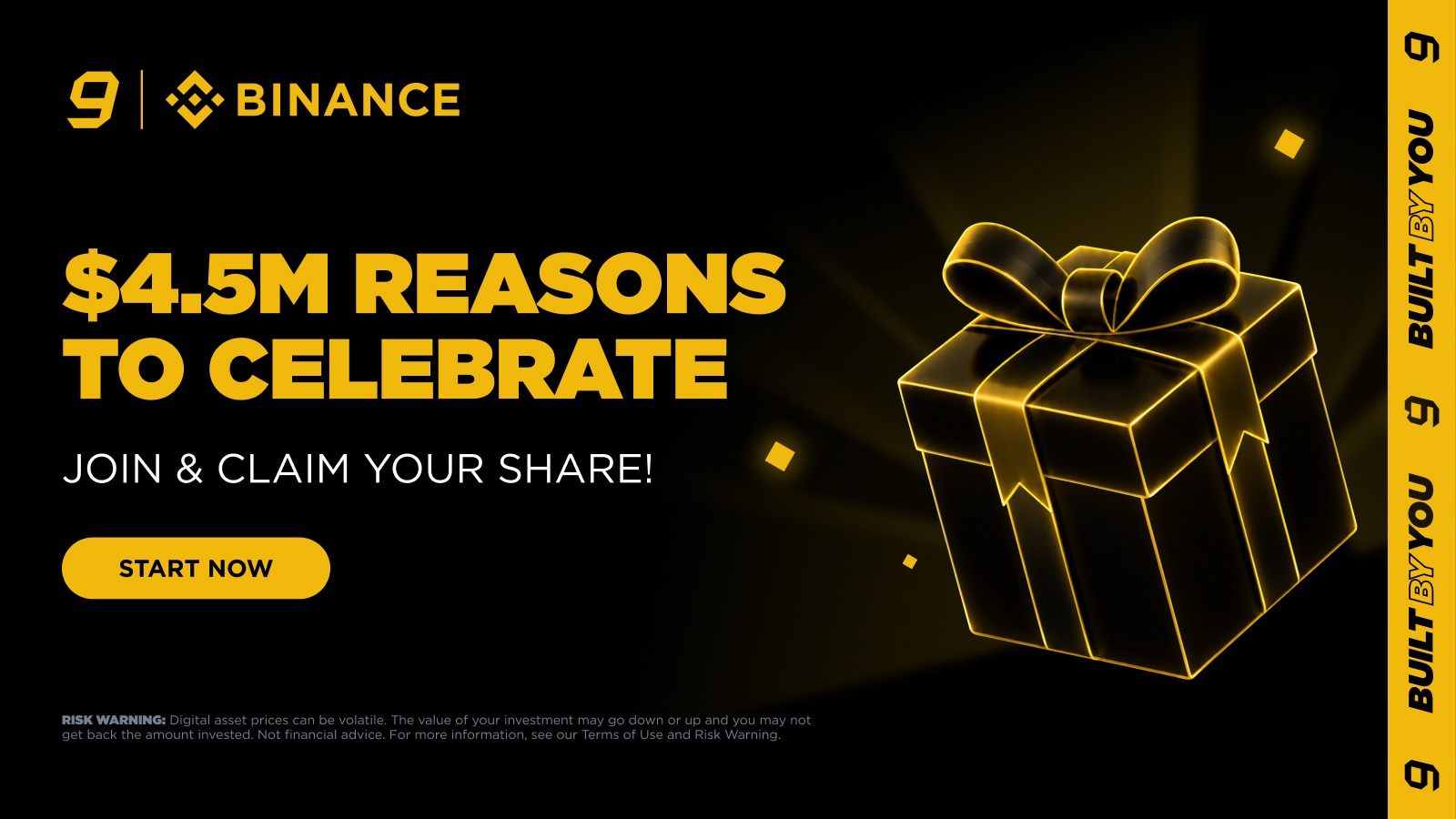 Binance 9周年官方活动视觉