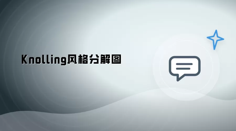 Knolling风格分解图