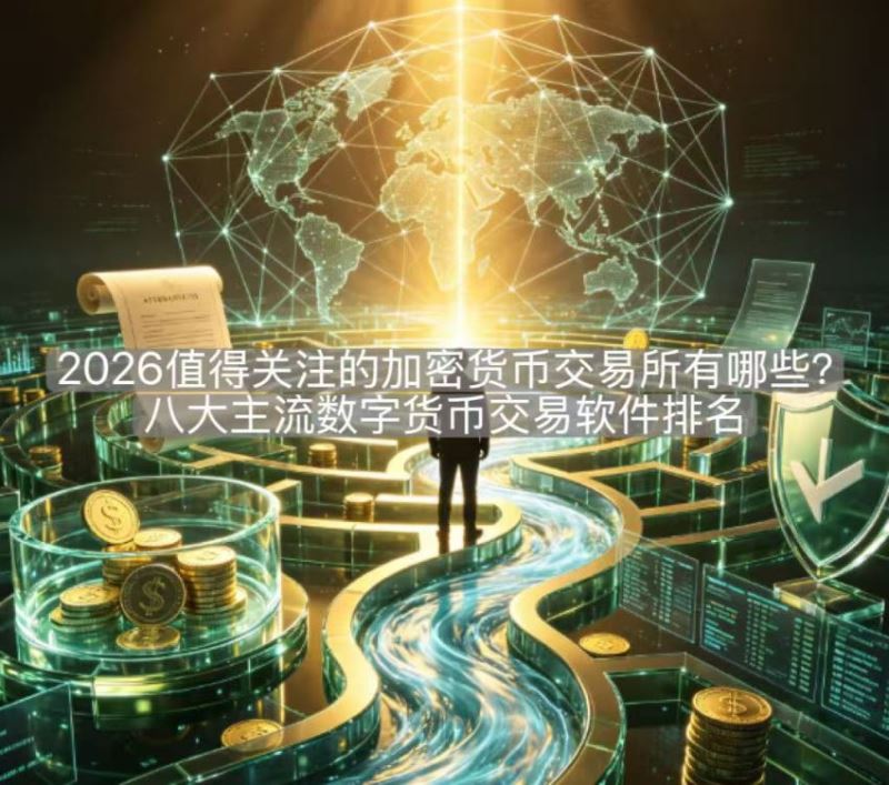 2026值得关注的加密货币交易所有哪些?八大主流数字货币交易软件排名