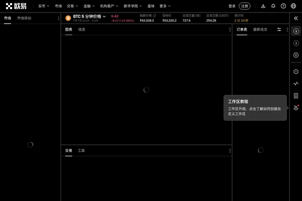 OKX App 事件交易入口截图