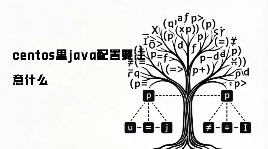centos里java配置要注意什么