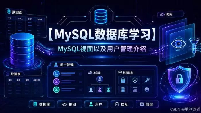 MySQL视图及用户管理全解析