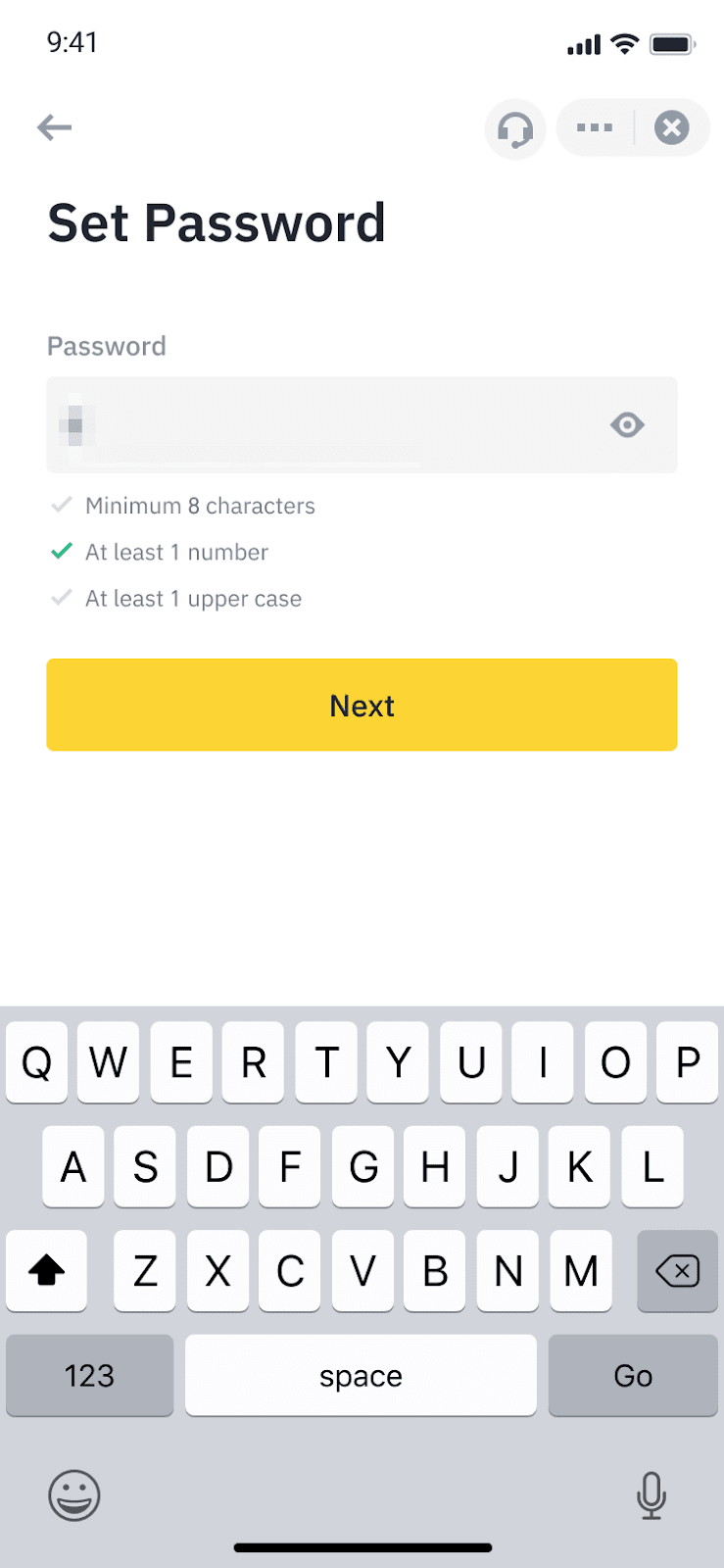 Binance App密码长度大写字母和数字规则