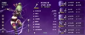 原神久岐忍圣遗物词条如何选择