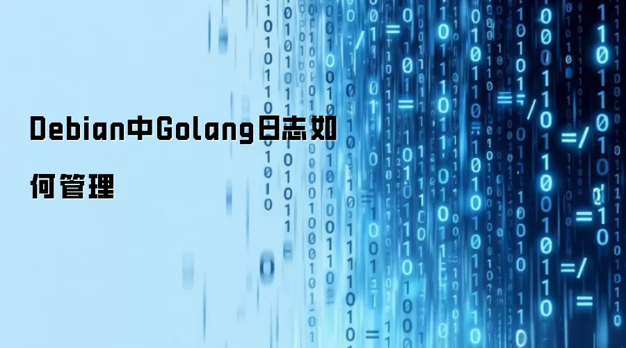 Debian中Golang日志如何管理