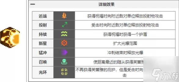 元气骑士前传瓦尔基里的祝福有哪些-瓦尔基里的祝福图鉴大全