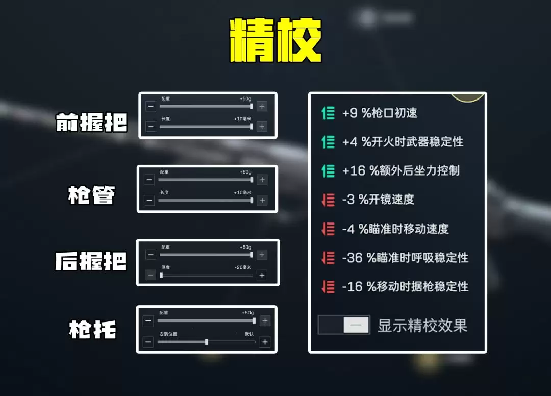 三角洲行动新赛季SVCH狙击步枪改枪方案