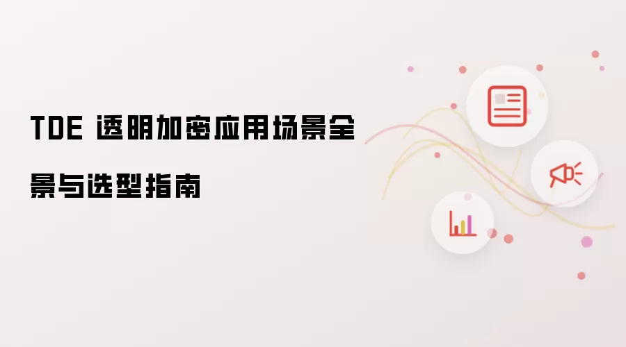 TDE 透明加密应用场景全景与选型指南