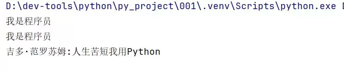 Python基础语法从入门到使用实例详解