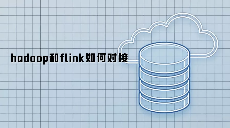 hadoop和flink如何对接