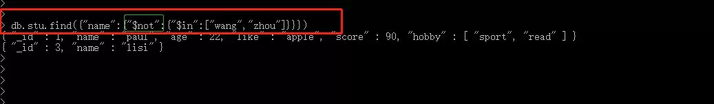 MongoDB查询条件有哪些?范围、或查询与取反操作详解