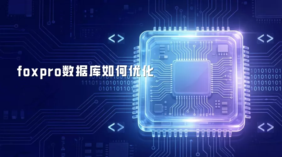 foxpro数据库如何优化