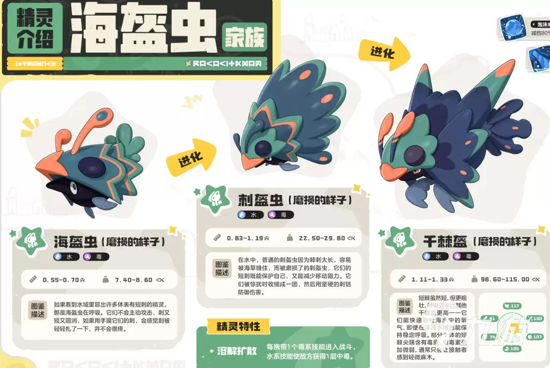 洛克王国世界海盔虫怎么样 洛克王国世界海盔虫介绍