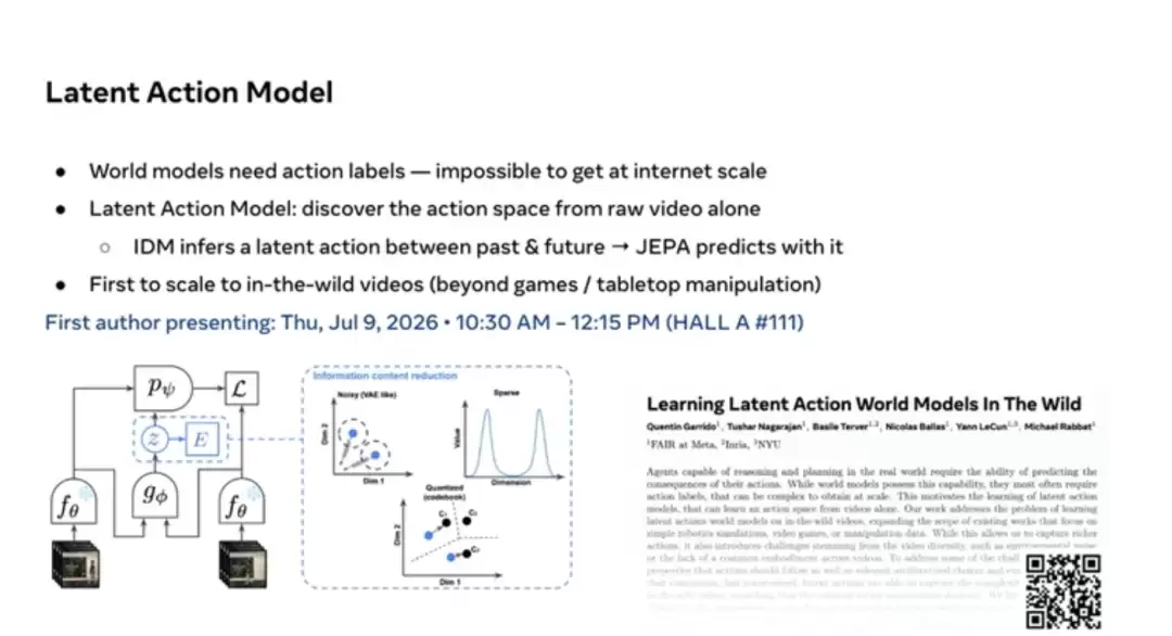 AMI Labs 冯雁:AI 迈向现实世界,世界模型不可或缺 | ICML 2026