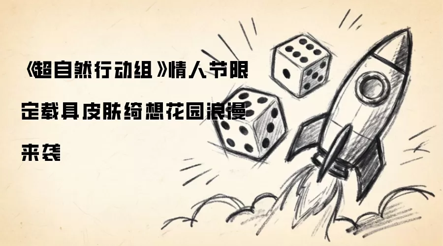 《超自然行动组》情人节限定载具皮肤绮想花园浪漫来袭