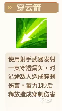 元气骑士前传游侠新专精是什么 元气骑士前传游侠新专精介绍