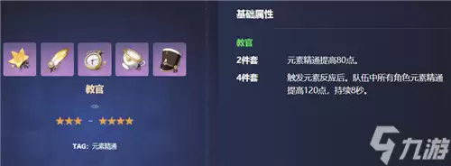 原神草神圣遗物推荐最新 原神草神圣遗物主词条搭配推荐