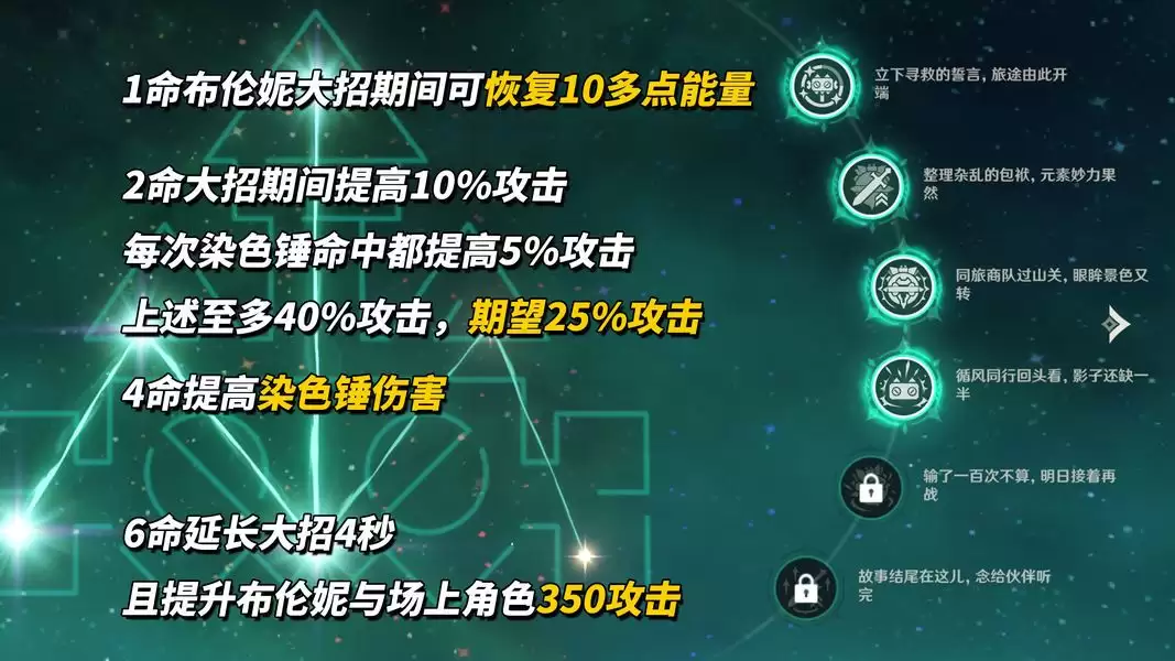 原神月之七布伦妮怎么培养