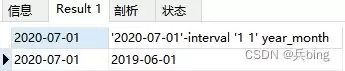 MySQL日期相关函数