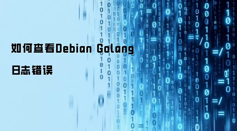 如何查看Debian Golang日志错误
