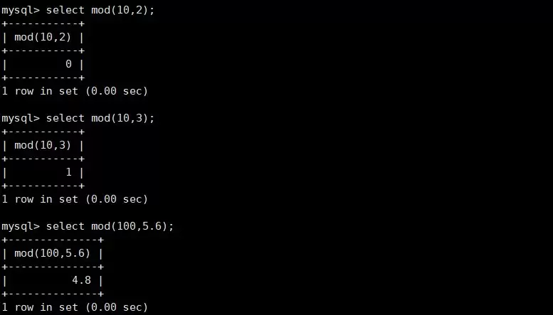 MySQL数据库原理与实践之内置函数详解