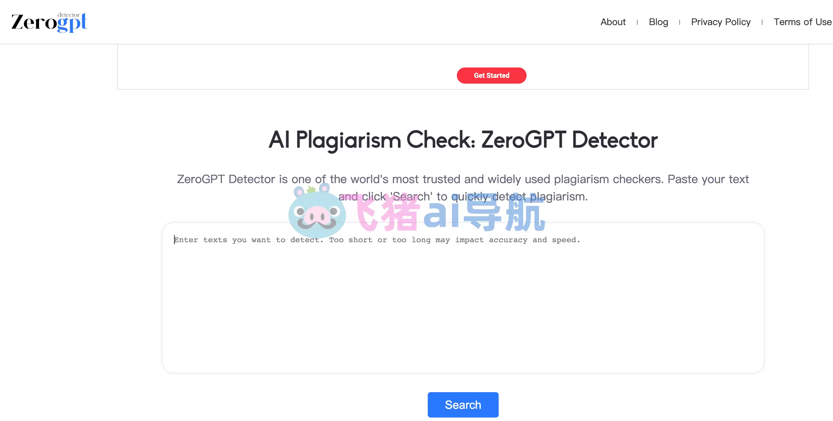 ZeroGPT Detector-ZeroGPT Detector,AI内容检测器,识别和预测ai内容