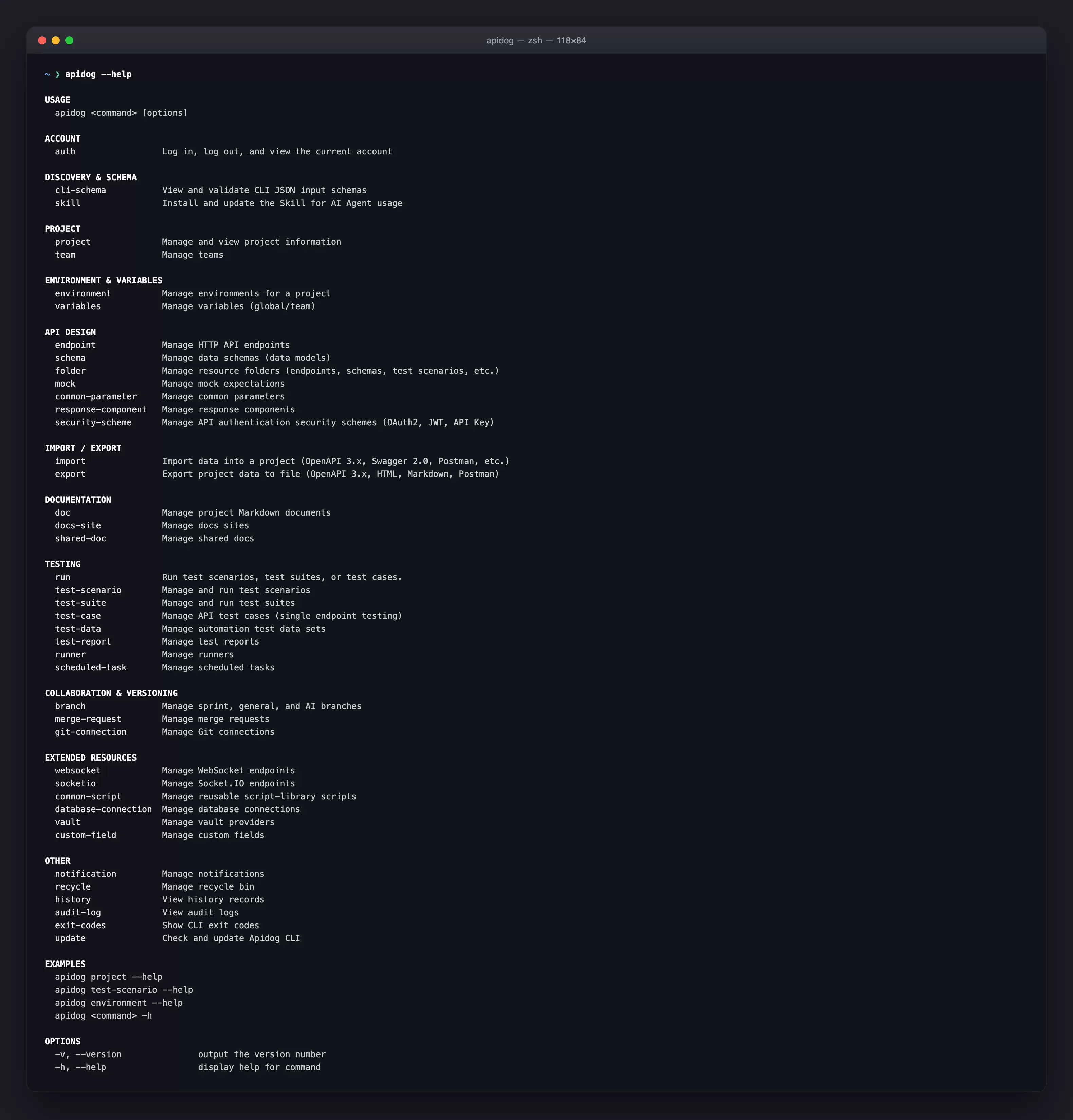 Apifox CLI：常驻终端的 API 客户端