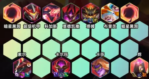 阵容组成 阵容组成
