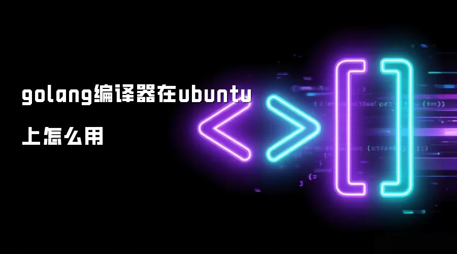 golang编译器在ubuntu上怎么用