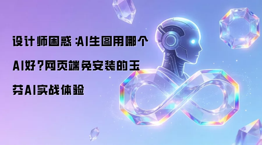 设计师困惑:AI生图用哪个AI好?网页端免安装的玉芬AI实战体验