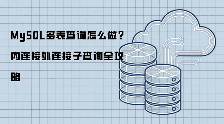 MySQL多表查询怎么做?内连接外连接子查询全攻略