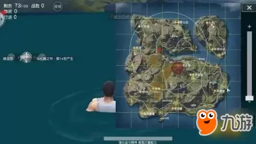 荒野行动地图方位与标点教学 路痴们必看坐标攻略