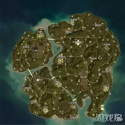 和平精英雨林地图哪里物资丰富