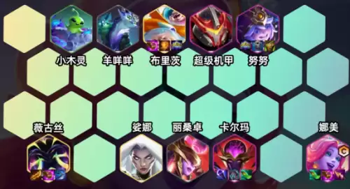 阵容组成 阵容组成