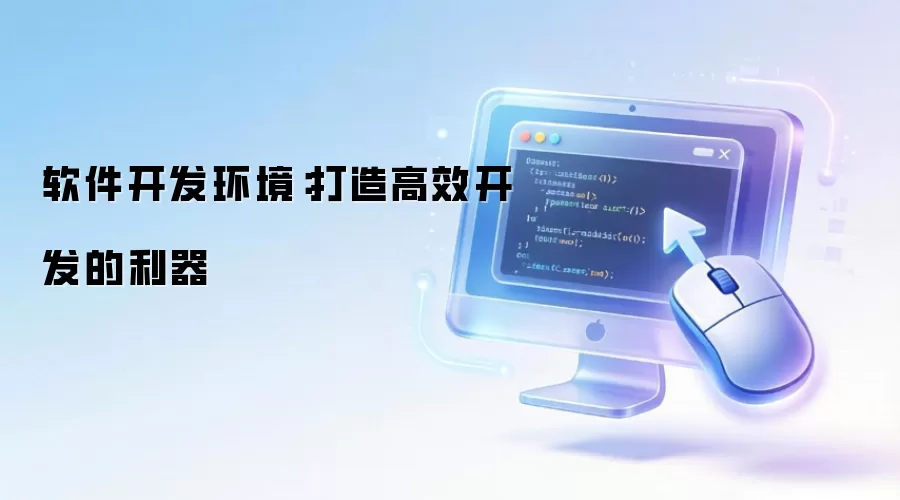 软件开发环境:打造高效开发的利器