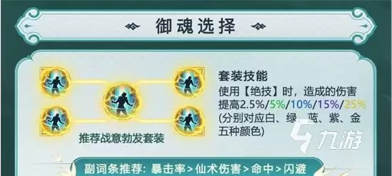 仙剑奇侠传新的开始御魂攻略 仙剑奇侠传新的开始御魂推荐