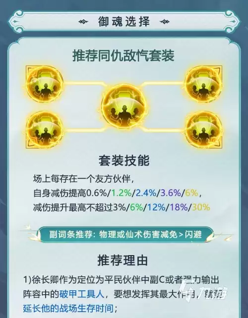 仙剑奇侠传新的开始御魂攻略 仙剑奇侠传新的开始御魂推荐