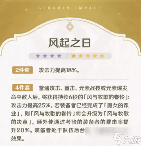 原神月之七全新圣遗物套装介绍 原神月之七全新圣遗物套装有哪些