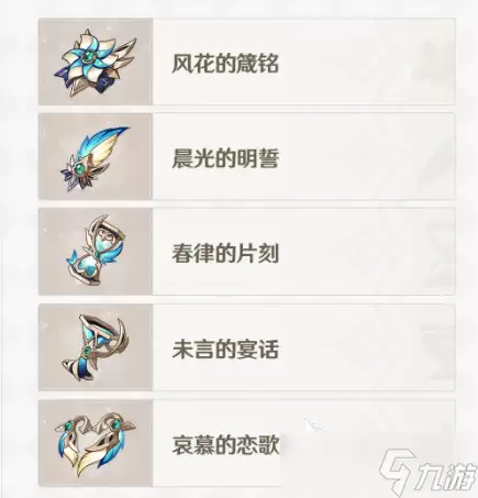 原神月之七全新圣遗物套装介绍 原神月之七全新圣遗物套装有哪些