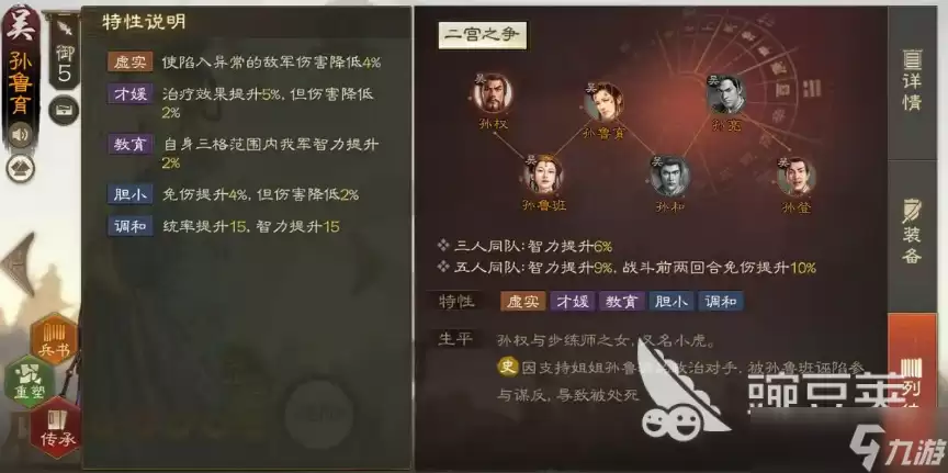三国志战棋版孙鲁育介绍 三国志战棋版孙鲁育怎么样