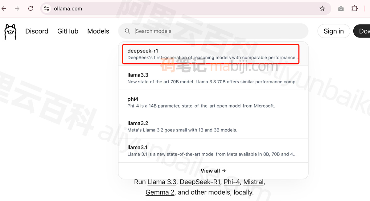 DeepSeek安装部署教程，基于Ollama获取最强推理能力！_Mac_03