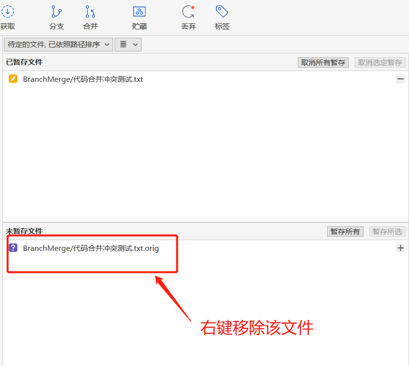 全网最全面的SourceTree使用教程详解(连接远程仓库,克隆,拉取,提交,推送,新建/切换/合并分支,冲突解决,提交PR)_代码库_35