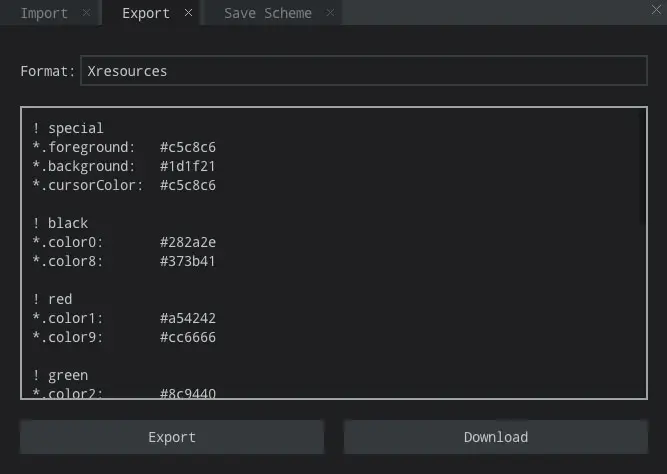 stayradiated/terminal.sexy 项目截图 1