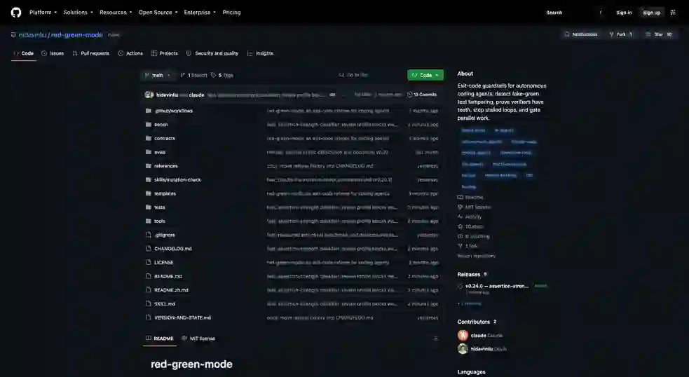 hidevinliu/red-green-mode 项目截图 1